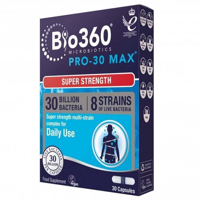 Probiotické Pro-30 Max (30 miliárd baktérií) 30 miliárd. 30 Naturesaid kapsuly