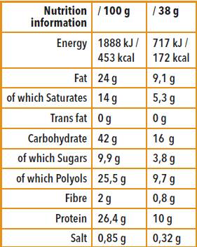 Proteíny Pops s 26% proteínom - 38 gramov