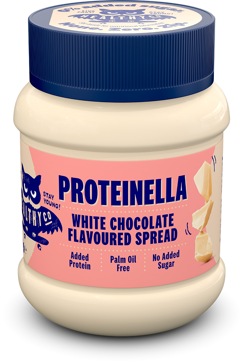 Proteinella biela čokoláda 400 g - tekutá biela čokoláda bez pridaného cukru a bez palmového oleja