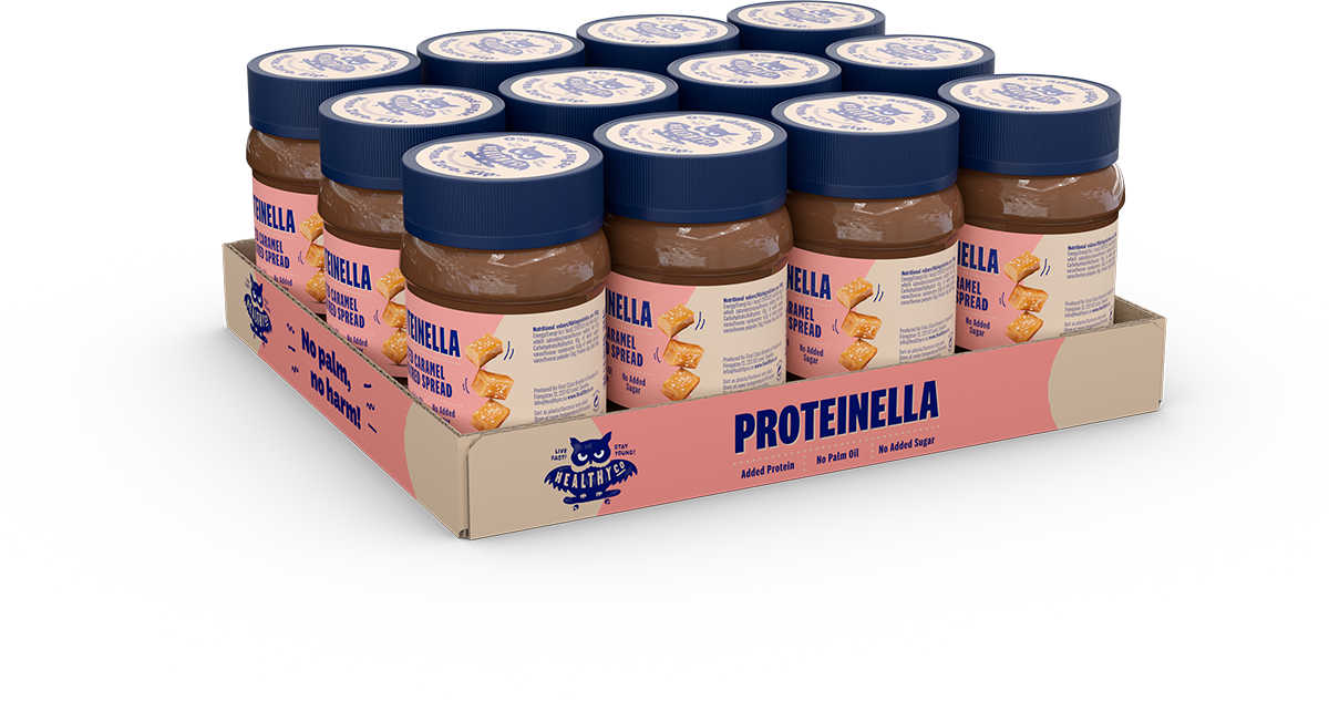 Proteinella sola karamel 400 g - bez pridaného cukru a bez palmového oleja