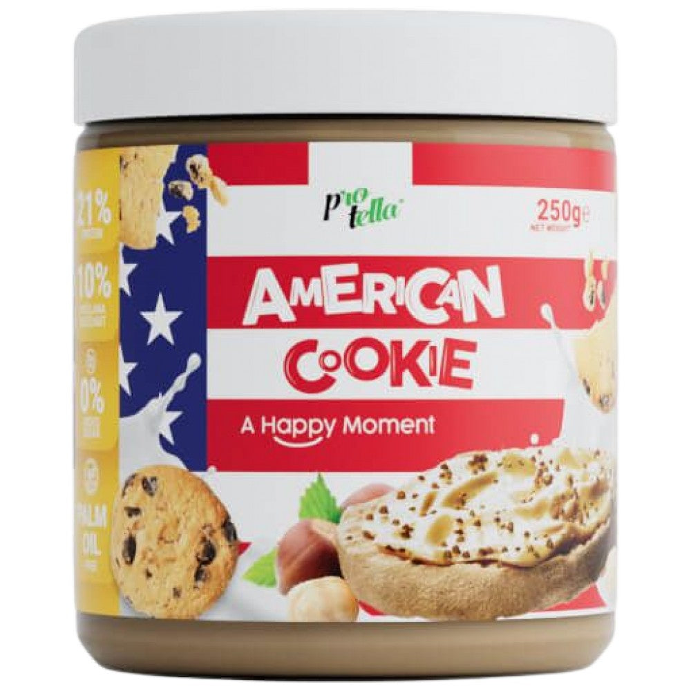<tc>Protella</tc> Proteínový krém | American Cookie - 250 gramov