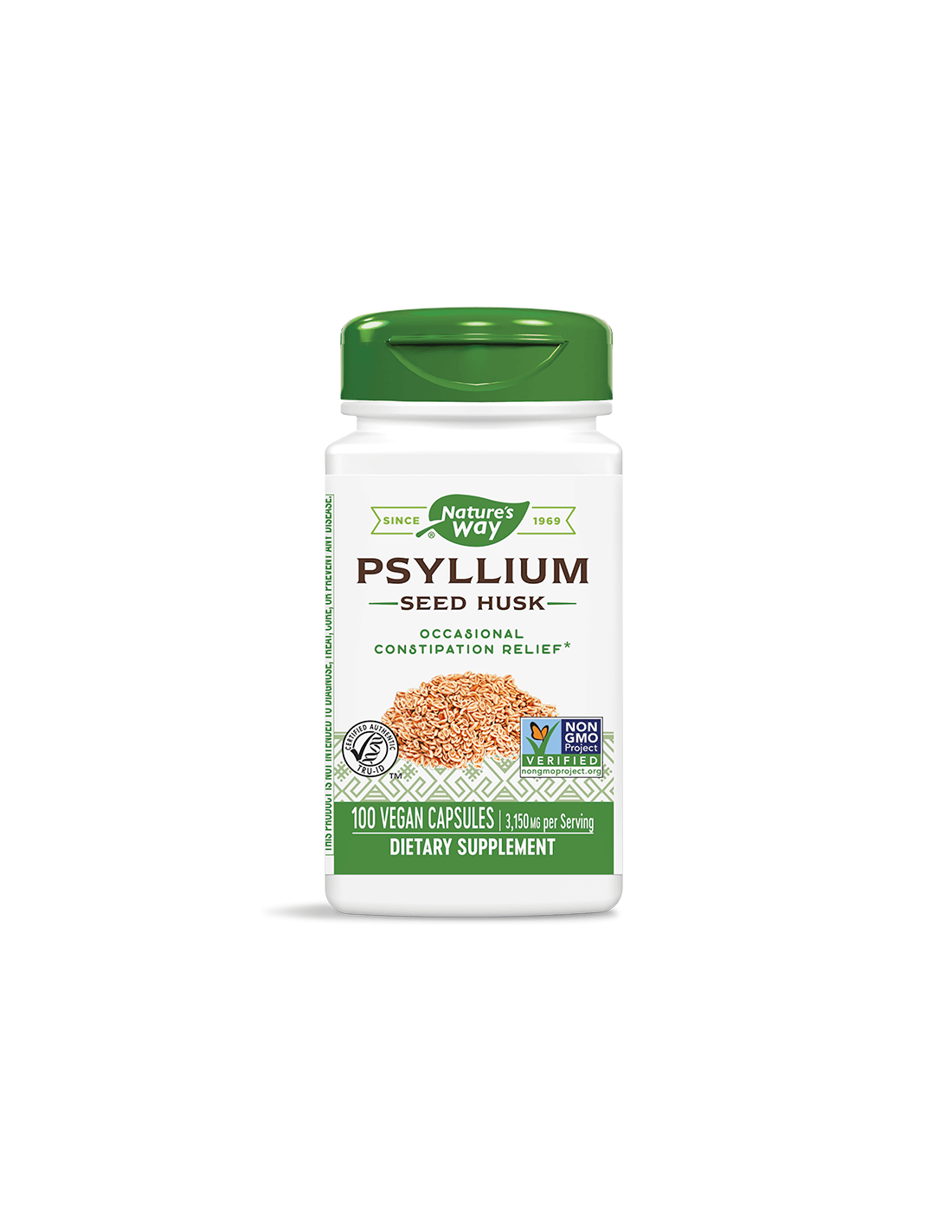 Psyllium semeno šupka 525 mg x 100 kapsuly príroda
