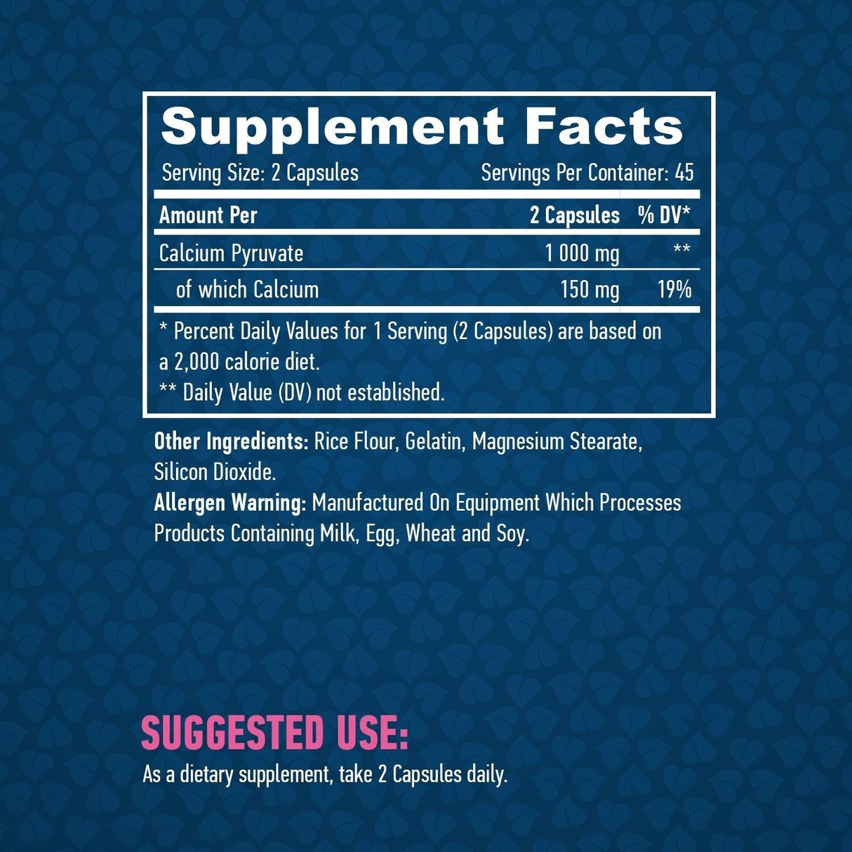 Pyruvát 500 mg. / 90 uzáverov.