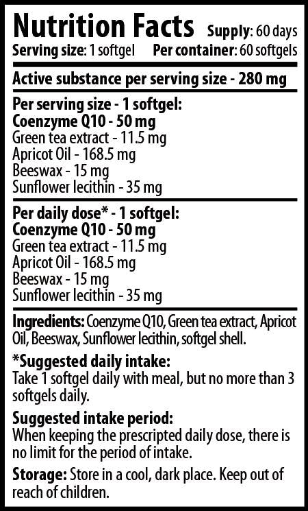 Pure Gold Q10 - 60 kapsúl