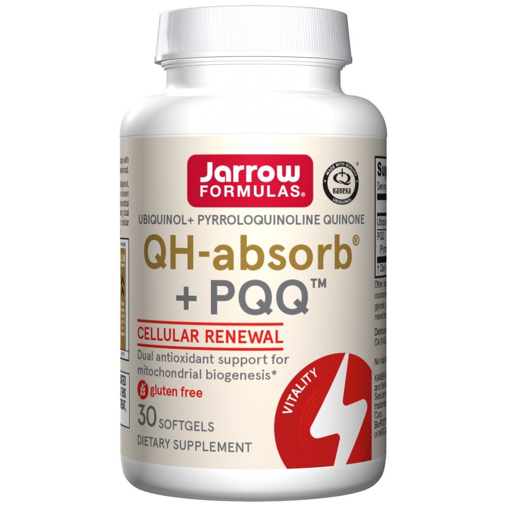 QH + PQQ (ubichinol + pyrrolochinolín chinón) - 30 gélových kapsúl