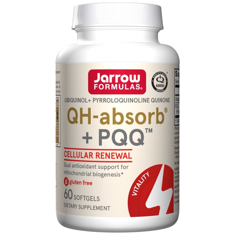 Qh + pqq (ubiquinol + pyrrolochinolín quinone) - 60 гел капсули капсули