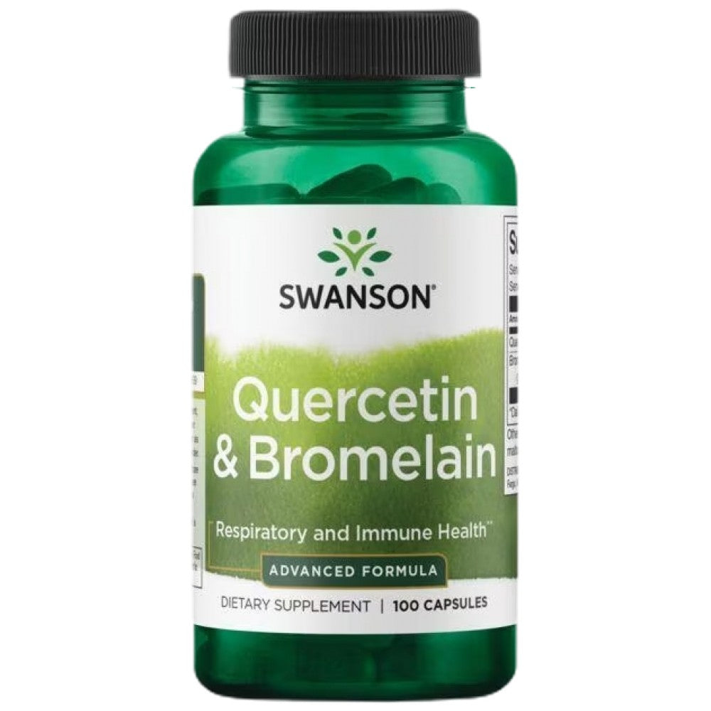 Quercetin a Bromelain - Advanced Formula - 100 kapsúl