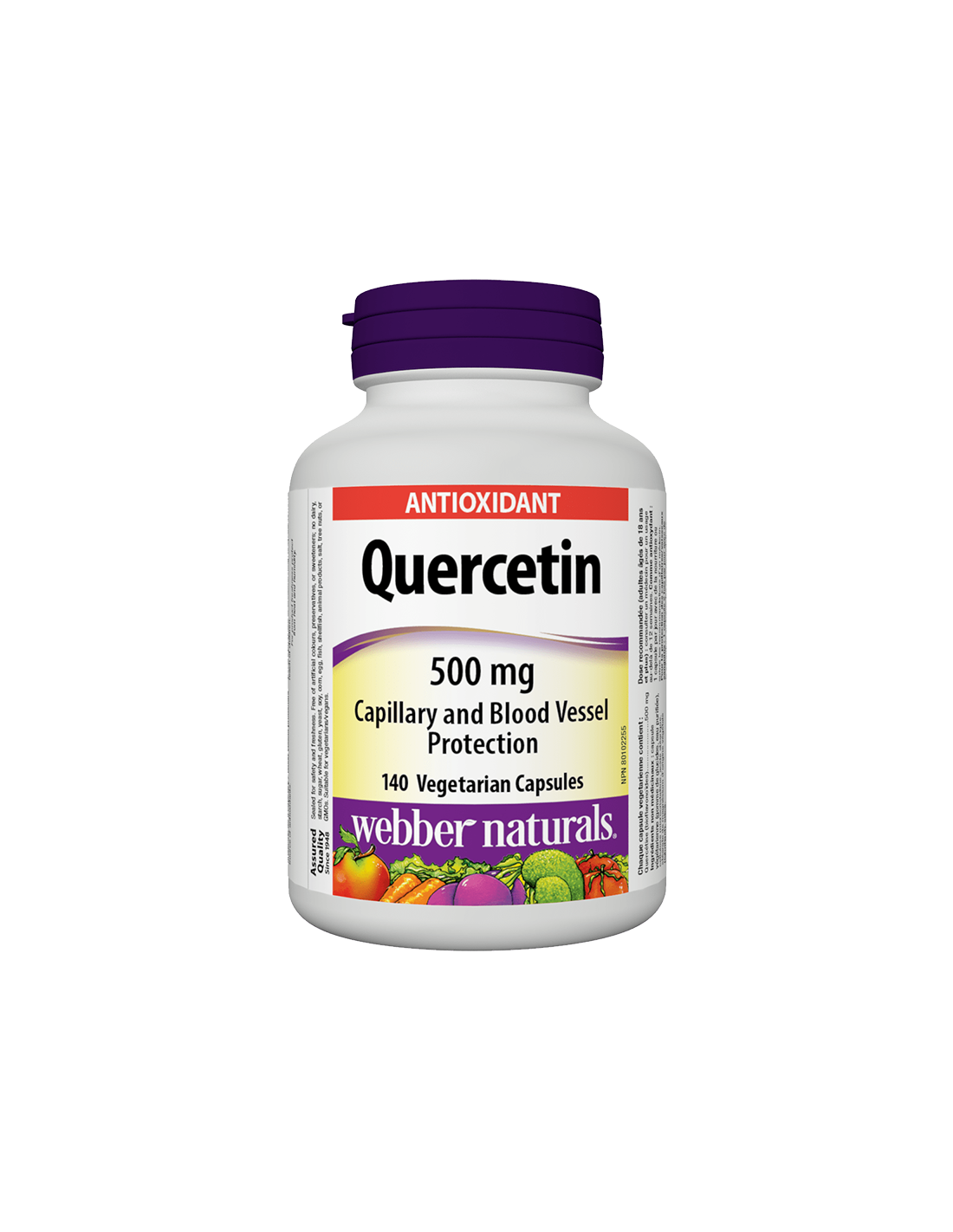 Quercetin / Quercetin 500 mg, 140 kapsúl