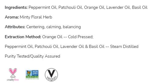 Mier a harmónia Upokojujúca olejová zmes - 30 ml