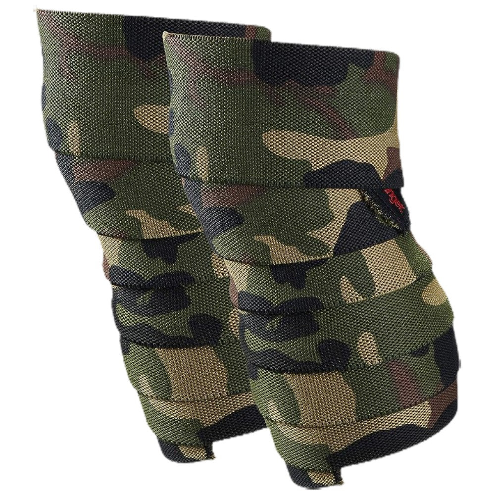 Červené čiary koleno obaly - camo