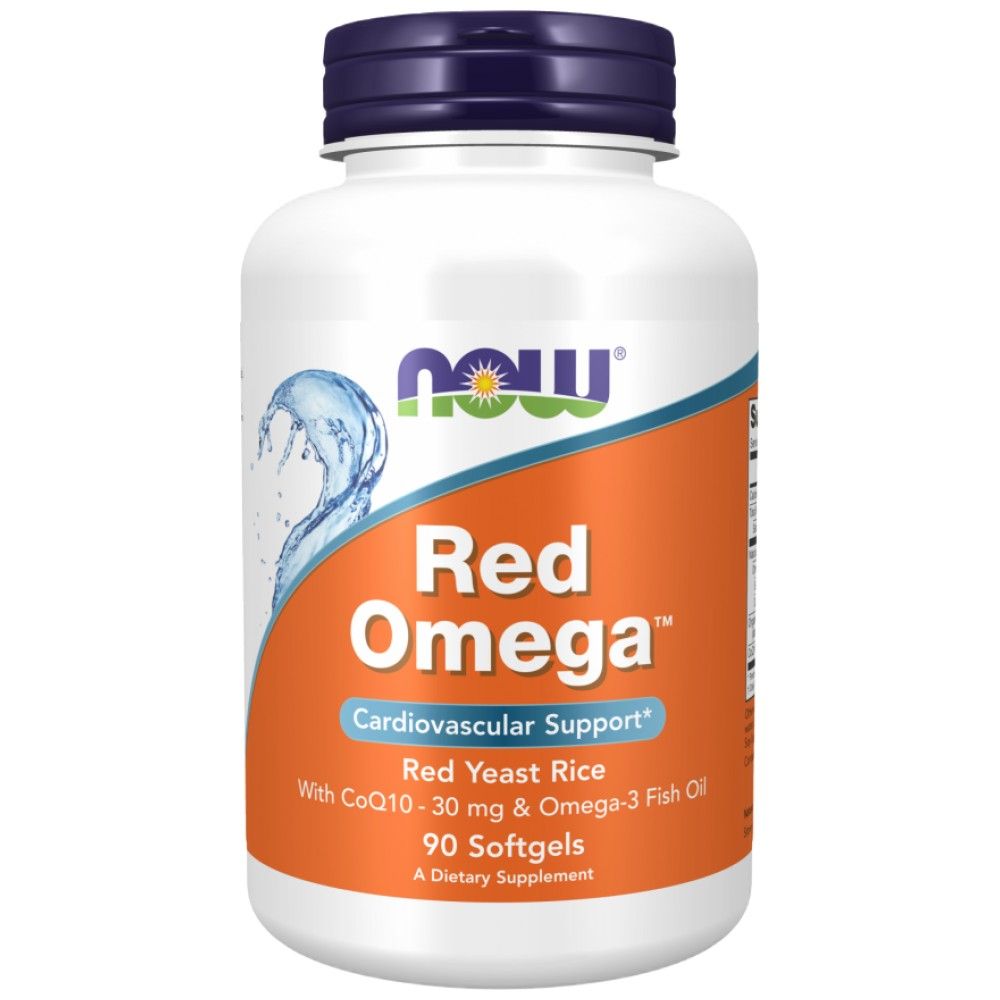 Red Omega ™ | Červená kvasinková ryža - 180 Softgels