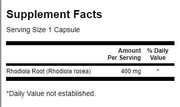 Rhodiola rosea koreň 400 mg - 100 kapsúl