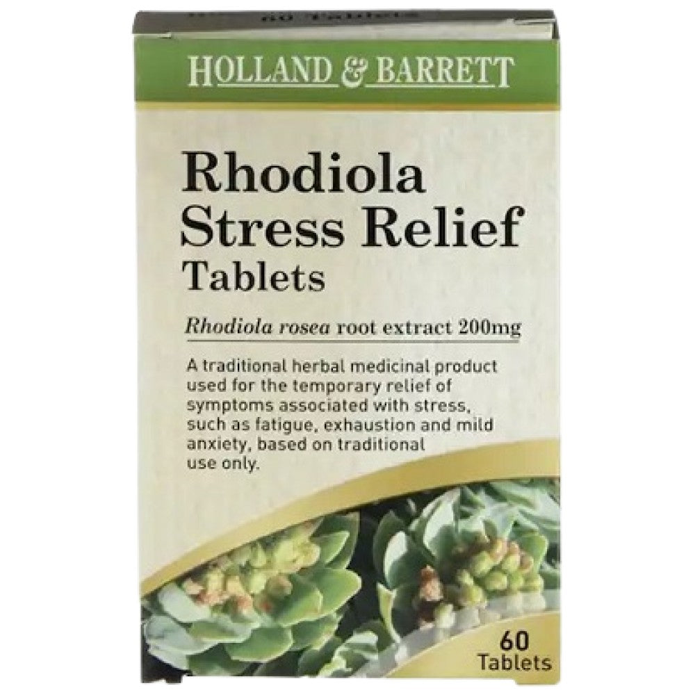 Rhodiola Stres Relief 200 mg - 60 tabliet