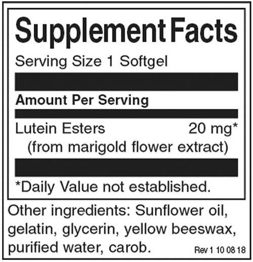 Luteín 20 mg - 60 softgelov