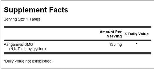 Ultra vegetariánske tablety Aangamik DMG 125 mg 90
