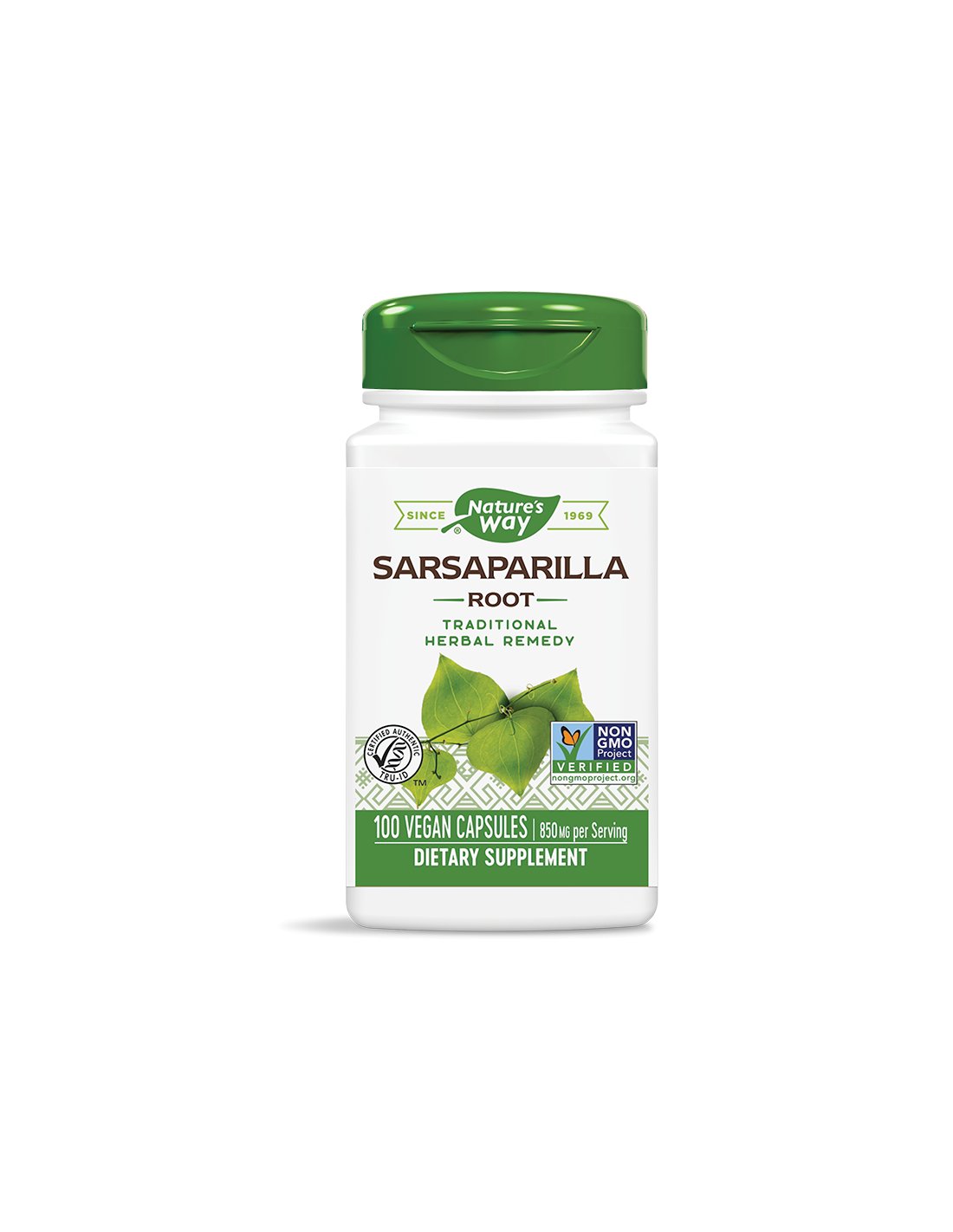 Sarsaparilla Root 425 mg - 100 kapsúl