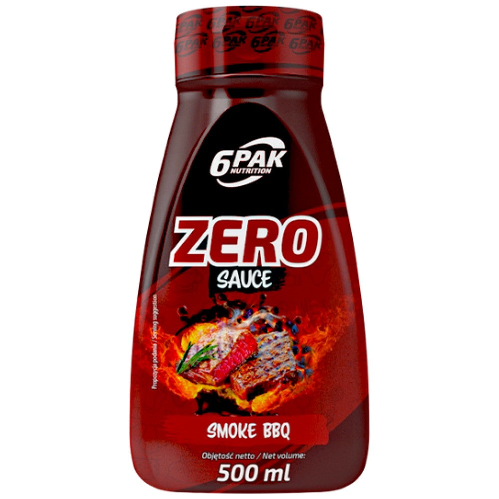 Omáčka nula - dym BBQ - 500 ml
