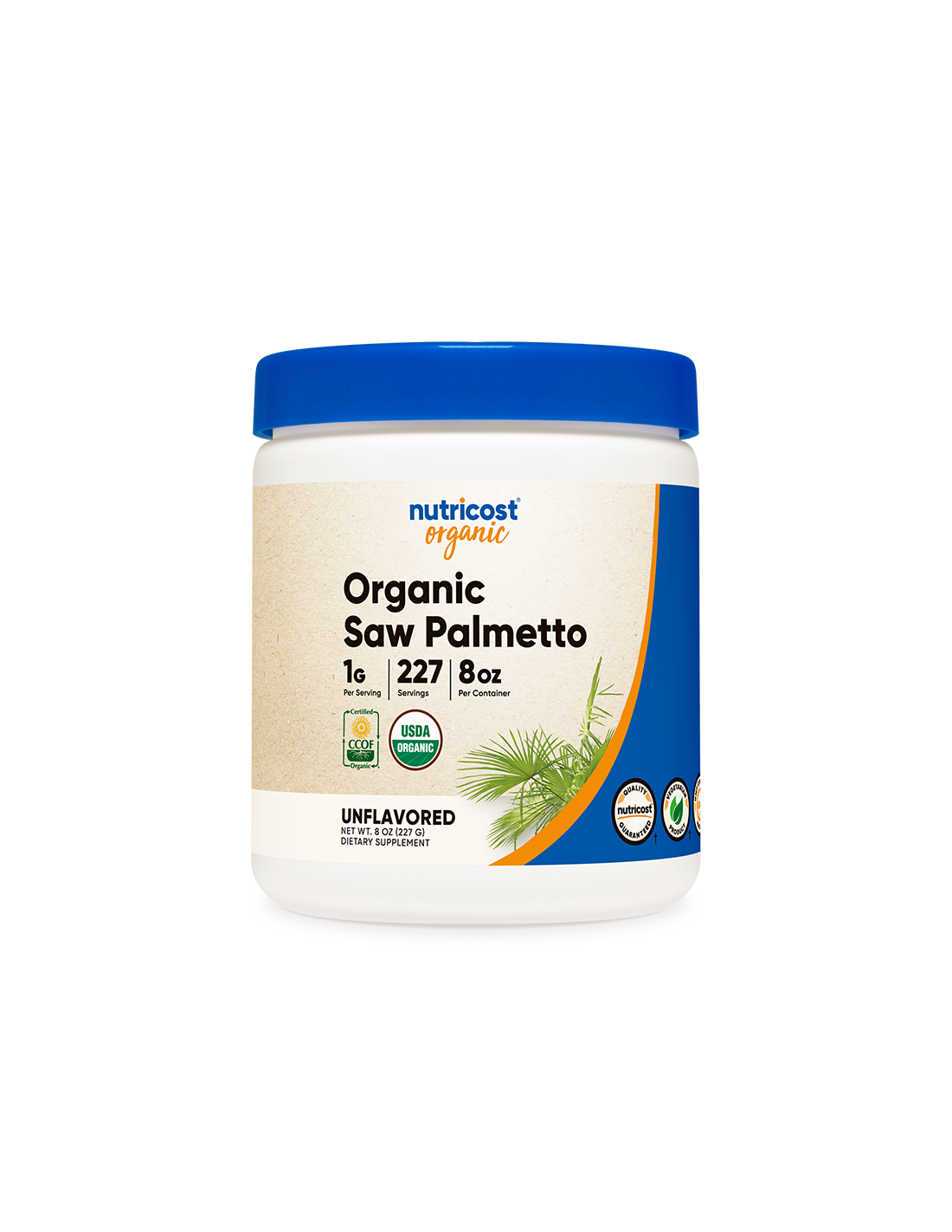 Prostata - Saw Palmetto, 227 g <tc>Nutricost</tc> prášok