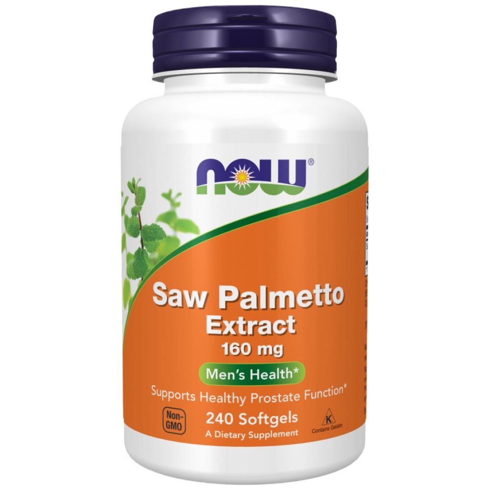 Palmetto extrakt 160 mg - 240 gélových kapsúl