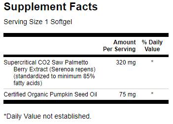 Palmetto - maximálna pevnosť 320 mg 60 gélových kapsúl