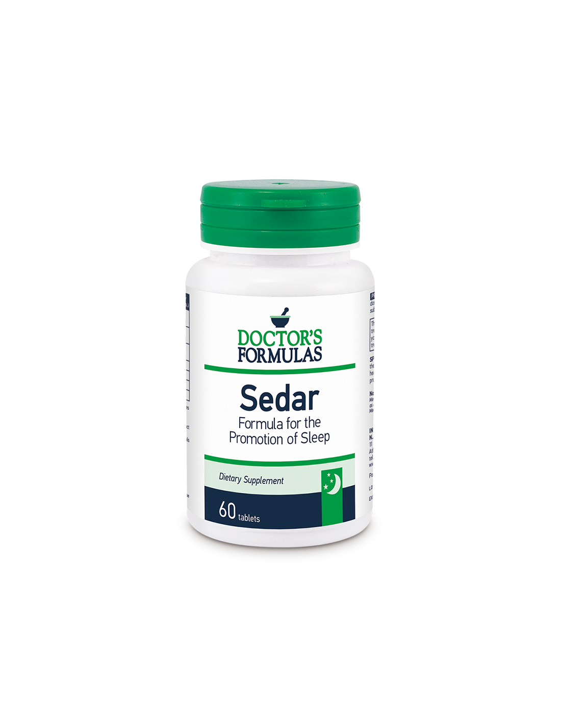 Vzorec pre RESTful Sleep - Sedar, 60 tablety Doctor's Formulas