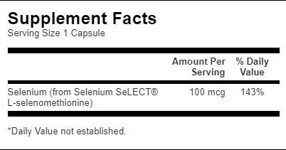 Selén 100 mcg (L -Selenometionine) - 300 kapsúl