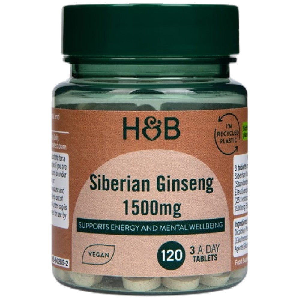 Sibírsky ženšen 1500 mg - 120 tabliet