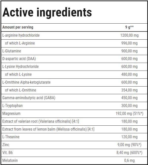 Sleep-er Prášok Perfektná nočná receptúra - 225 gramov