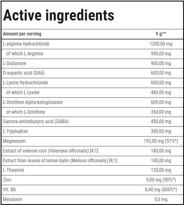 Sleep-er Prášok Perfektná nočná receptúra - 9 gramov