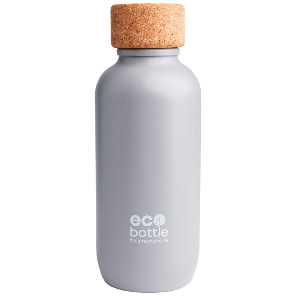 Inteligentná ekologická fľaša Šedá - 650 ml