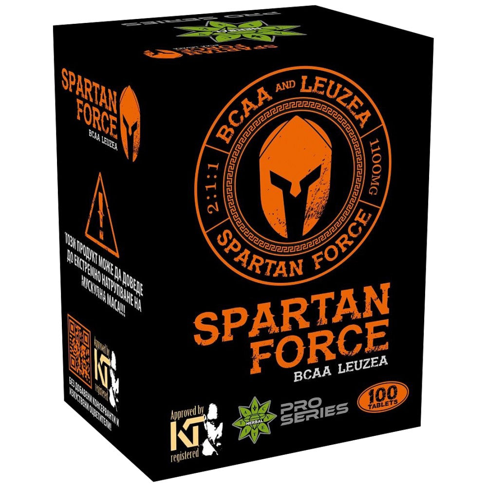 Spartan Force BCAA Leuzea 100 tablety