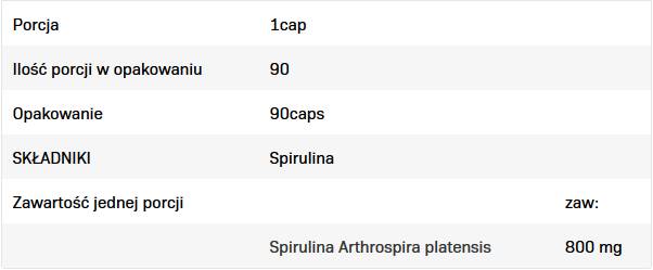 Spirulina 800 mg - 90 kapsúl