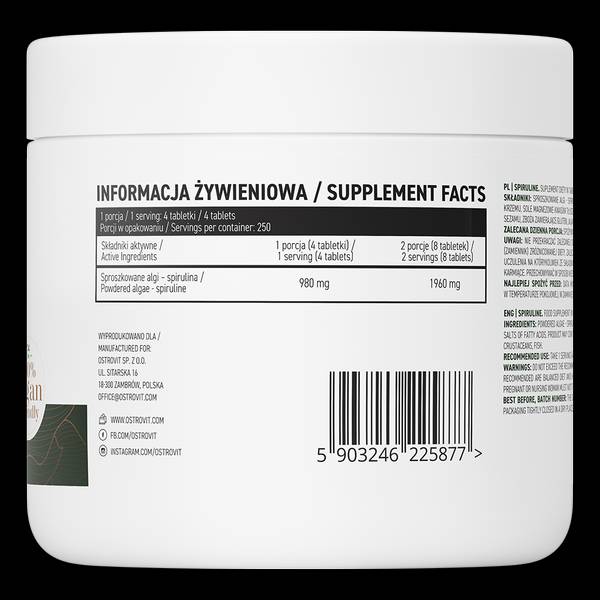 Spirulín - 90 tabliet