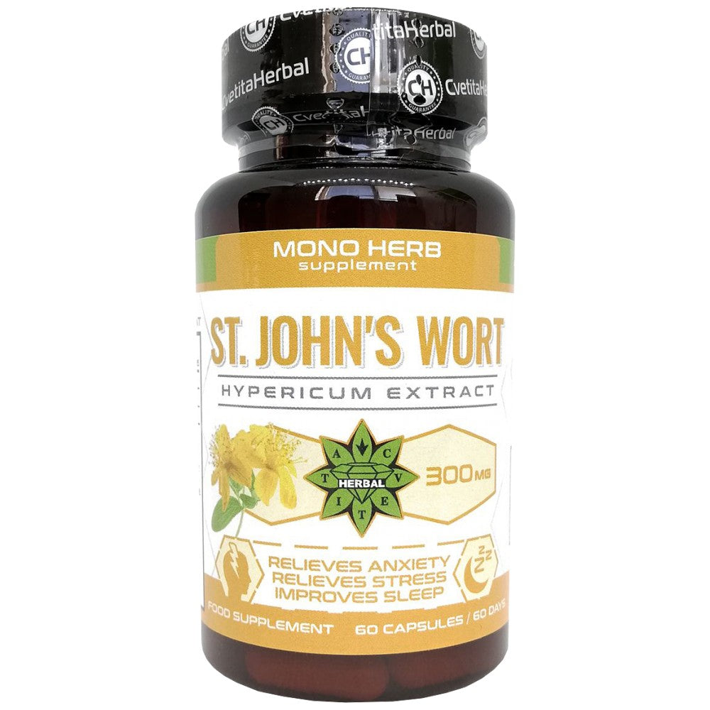 St. John's Wort 300 mg - 60 kapsúl