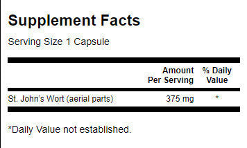 St. John's Wort 375 mg - 60 kapsúl