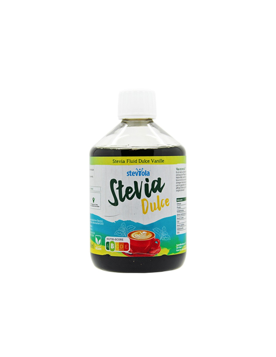 Liquid Stevia, s vôňou Dulce de Leche a Vanilla Steviola®, 500 ml