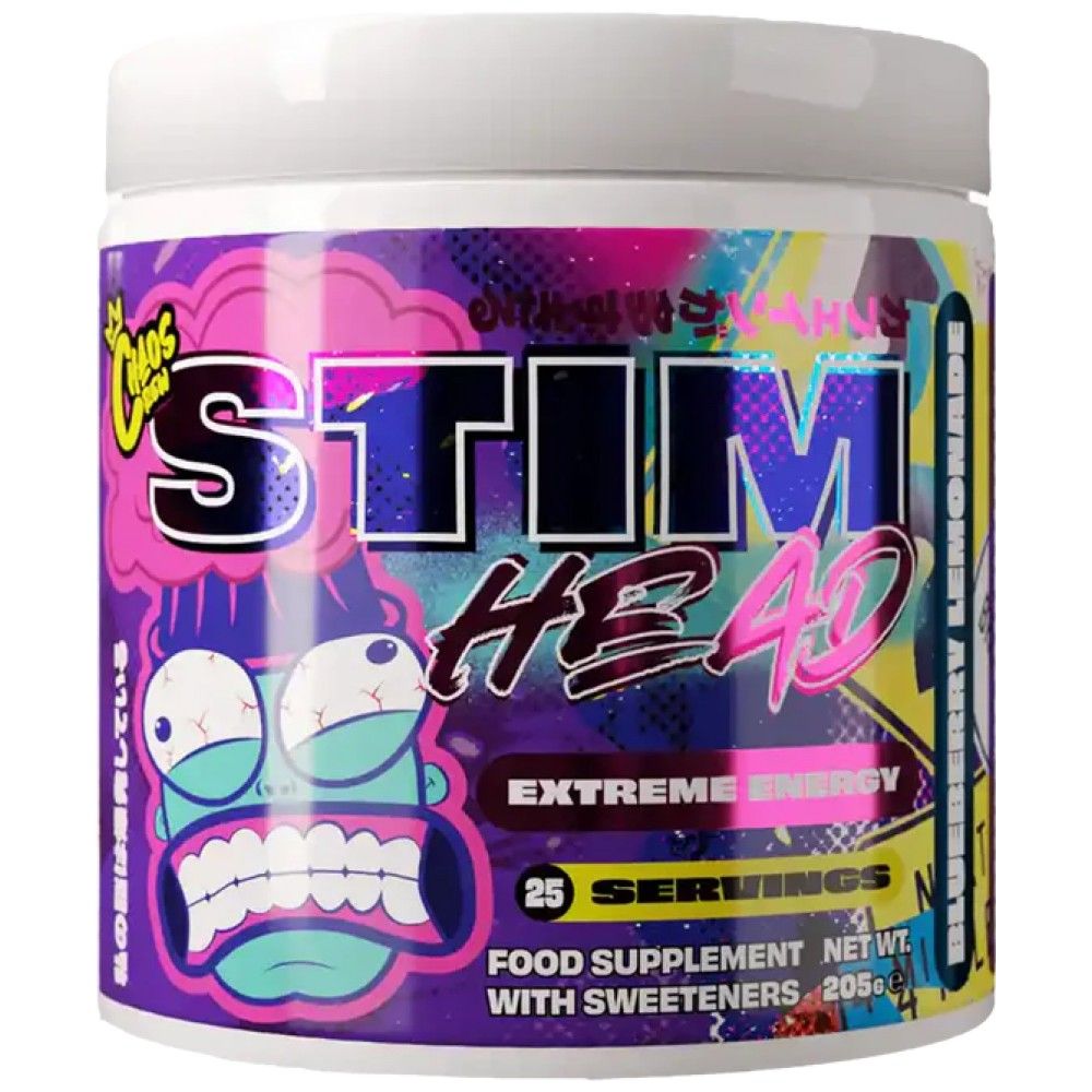 Stim Head V3 | Kofeínový vzorec - 205 gramov