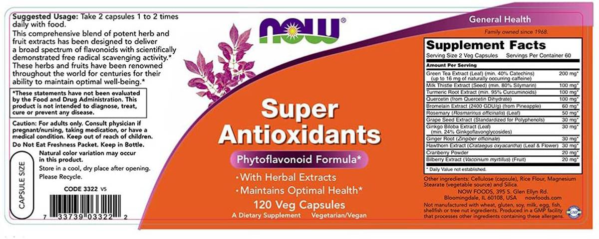 Super antioxidanty - 120 kapsúl