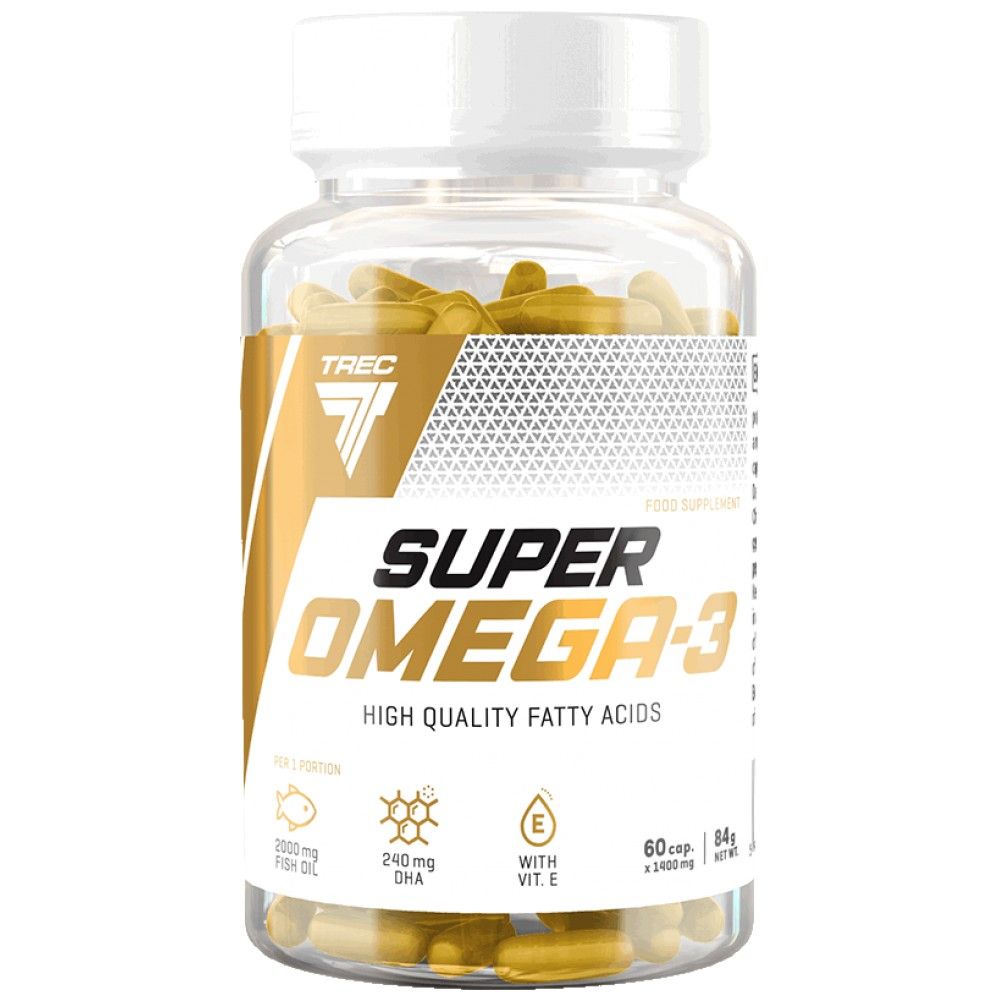 Super Omega -3 - 60 gélových kapsúl