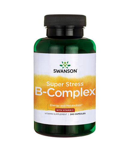 Super stresový vitamín B -komplex s vitamínom C - 240 kapsúl
