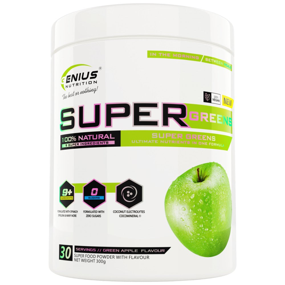 Super Greens | 100% prírodné 9 super ingrediencií 300 gramov