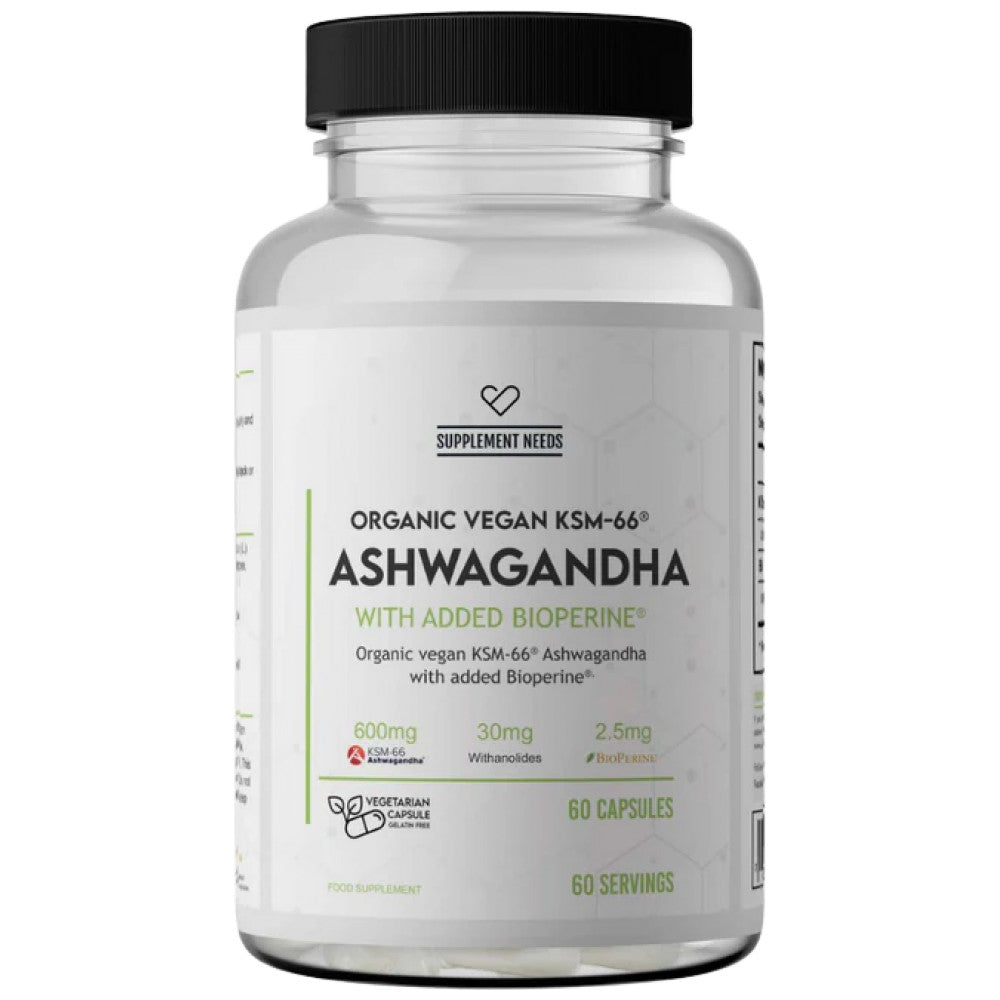 Ashwagandha KSM -66 600 mg - 60 kapsúl