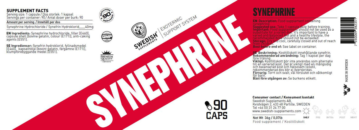 Synefrín HCl - 90 kapsúl