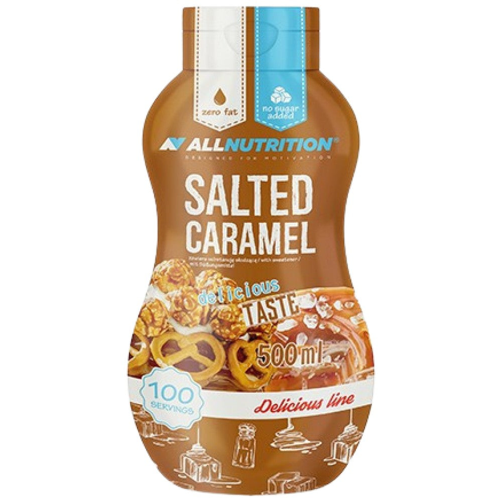 Sirup nula kalórie | Salted Caramel - 500 ml