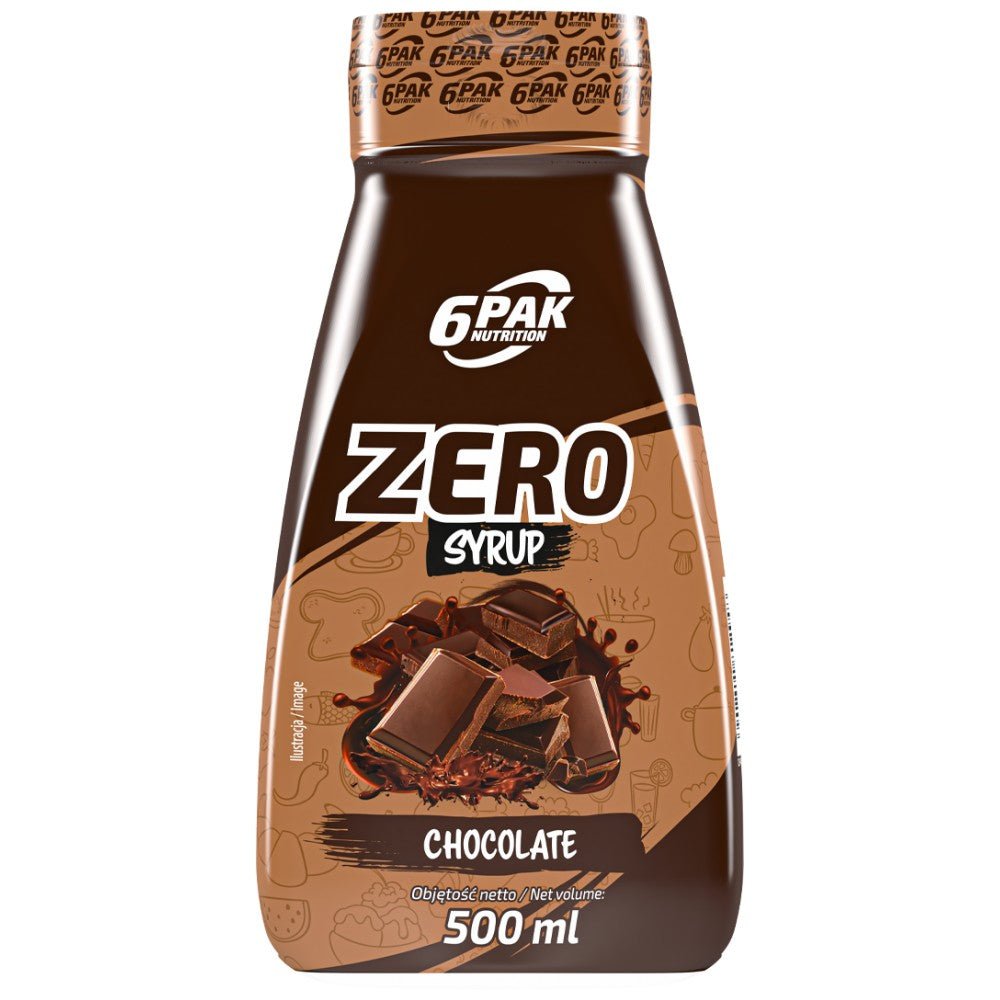 Sirup nula - čokoláda - 500 ml