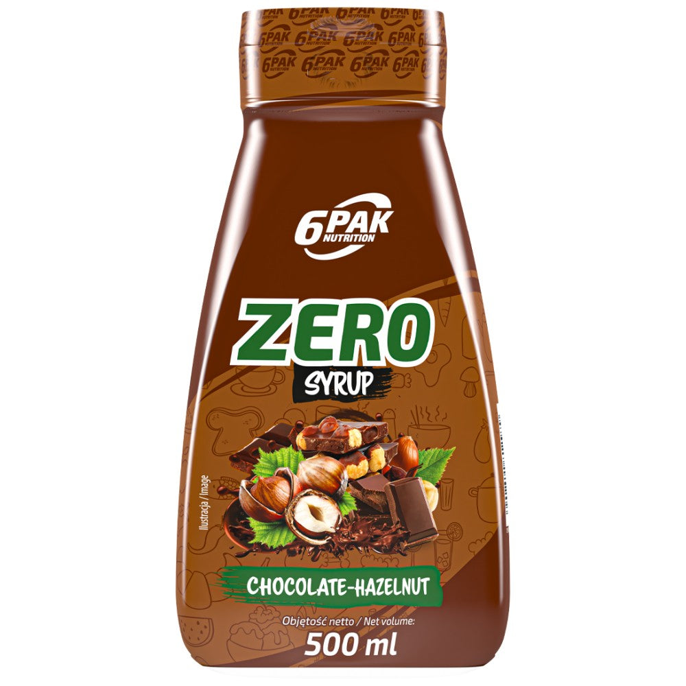 Sirup nula - čokoládový lieskový orech - 500 ml