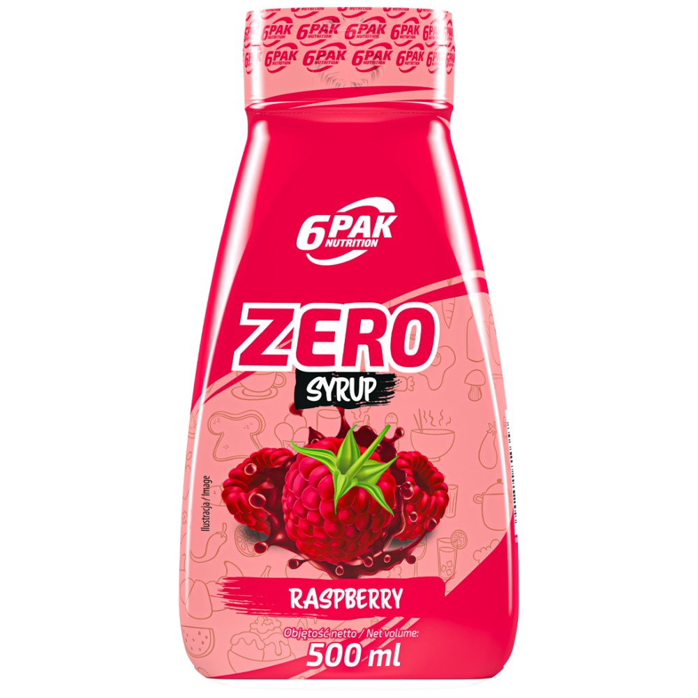Sirup nula - malina - 500 ml