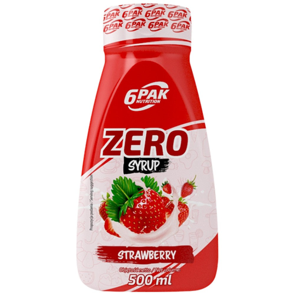 Sirup nula - jahoda - 500 ml