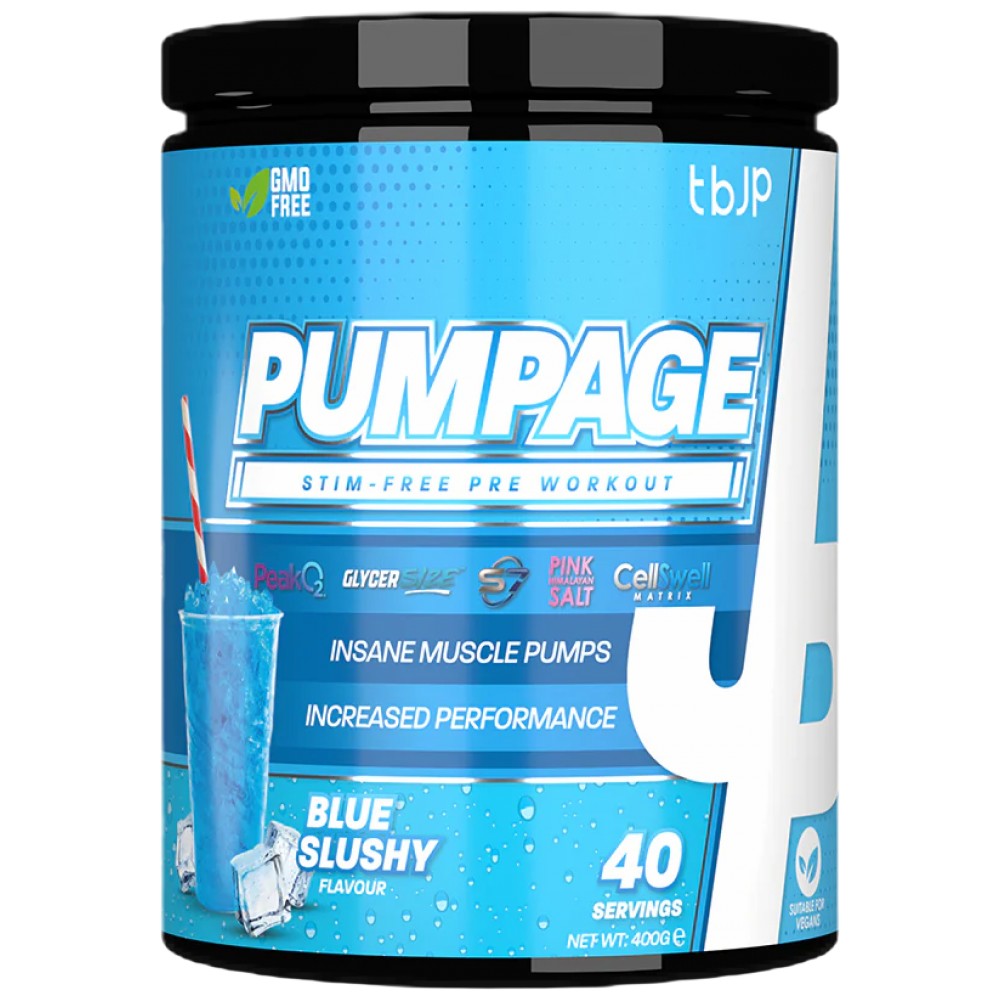TBJP Pumpage Predbežné cvičenie-400 gramov