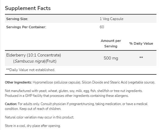 Adrcerberry 500 mg - 120 kapsúl